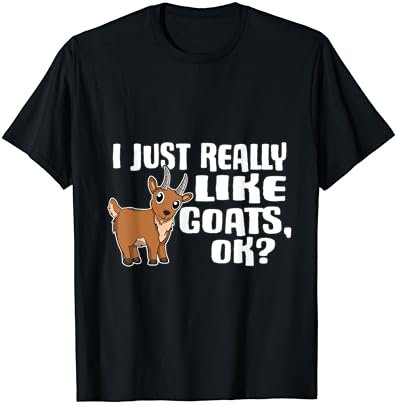 I Just Really Like Goats Ok Cute Goat Costume T-Shirt