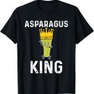 Cute Asparagus King Costume Vegetable Lover For Men T-Shirt