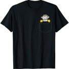 Squirrel Monkey In a Pocket T-Shirt