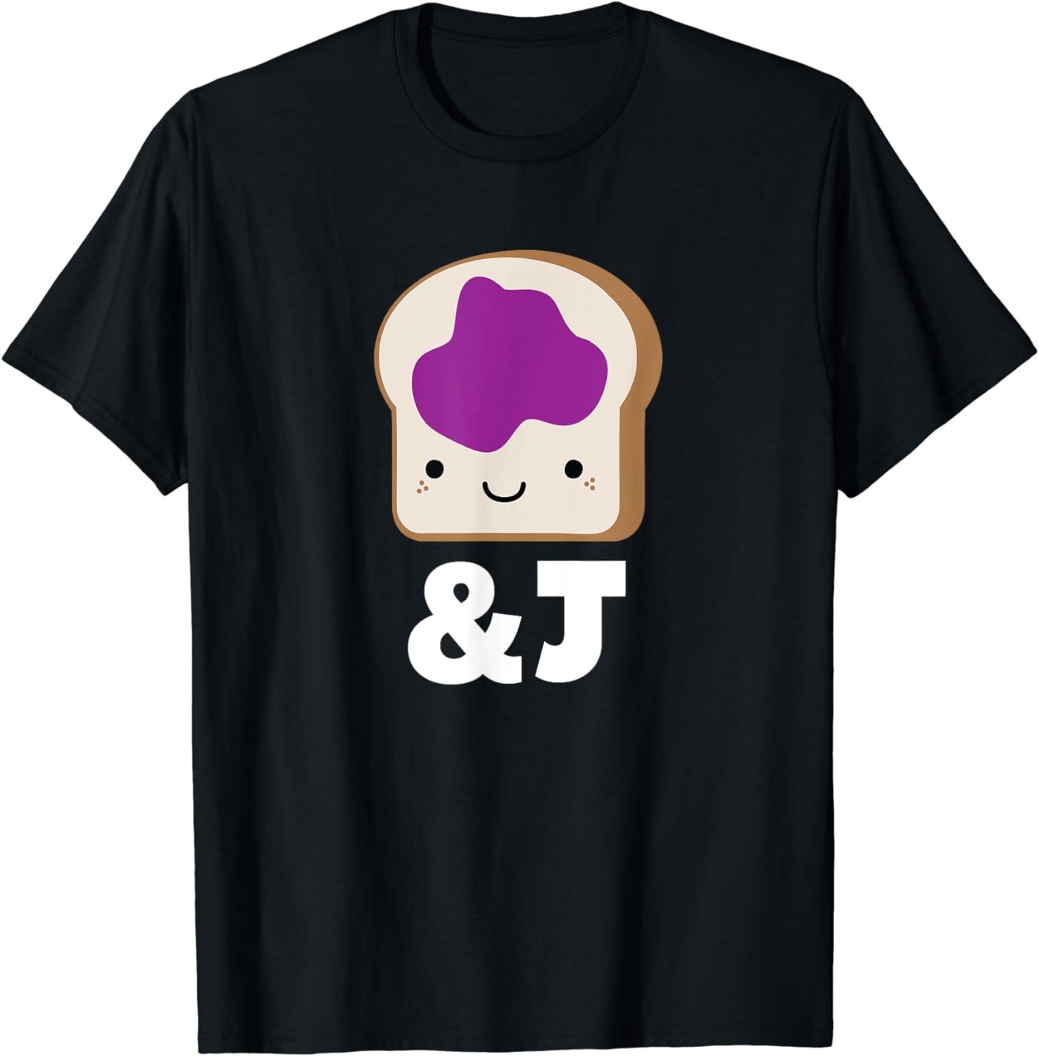 MATCHING SET Peanut Butter and Jelly Couples Friend Shirt T-Shirt