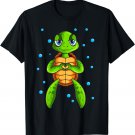 Turtle Tortoise Sea Animal Women Girls Kids T-Shirt