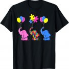Autism Shirt Elephant Gift Autism Awareness Shirt Sensory T-Shirt