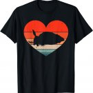 Vintage Heart Nudibranch Lover Aquarist Retro Sea Slug T-Shirt