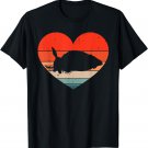 Vintage Heart Nudibranch Lover Aquarist Retro Sea Slug T-Shirt