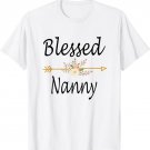 Blessed Nanny Mothers Day Cute Gifts T-Shirt