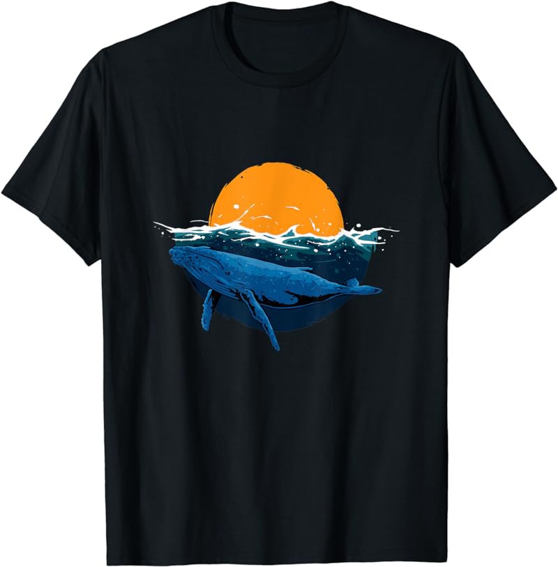 Whale Lover - Ocean Creatures T-Shirt