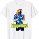 Cute Parrot Head Hawaiian Tropical Floral Print T-Shirt
