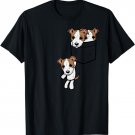 Pocket Pitbulls Cute Pitties Puppies Dog Lover Owner Gift T-Shirt