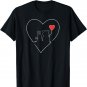 Cute Bunny Bear Love Couple Valentine's Day Rabbit Lover T-Shirt