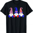 3 British Gnomes England British Flag Cute Union Jack T-Shirt
