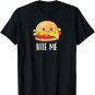 Kawaii Hamburger, Cheeseburger, Bite Me, Funny T-Shirt