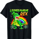 Kids Happy St Pat Trex Day Dino St Patricks Day Toddler Boys T-Shirt