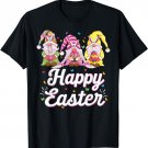 Happy Easter gnomes with Bunny ears Egg Hunting Easter Gnome T-Shirt