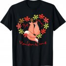 Valentine's Day cute foxes fox loves fox my Valentine T-Shirt
