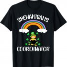 Shenanigans Coordinator Vintage St Patrick's Day Funny Gift T-Shirt