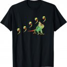 Funny Comma Chameleon 80's Throwback Song Lyrics T-Shirt