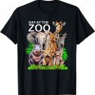 Zoo Animals Safari Party Off To The Zoo Safari Zoo Animal T-Shirt