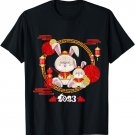 Years Of The Rabbit Chinese New Years Kids Toddlers Family T-Shirt