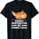Fennec Fox Cute Fennic Foxes Fenec Animal Fox Lover T-Shirt