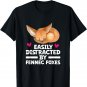 Fennec Fox Cute Fennic Foxes Fenec Animal Fox Lover T-Shirt
