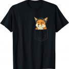 Fox Face Fox With Headphones Bag Fox Cute Men Ladies T-Shirt