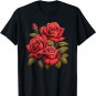 Rose Art Flower Roses Lover Gardener Floral for Women T-Shirt