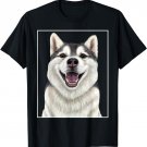 Siberian Husky - Up close dog T-Shirt