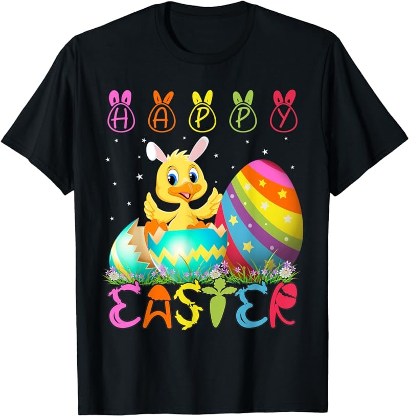 Easter Day Duck Matching Family Cute Easter Costume T-Shirt