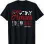 Tiny Humans Stole My Heart Cute NICU Nurse Valentines Day T-Shirt