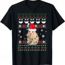 Cute Hamster Ugly Sweater Christmas Light Pajama Gift T-Shirt