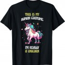 This Is My Human Costume I'm Really A Unicorn T-Shirt