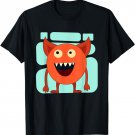 Cartoon Monster I Cute Monster I Kids Monster T-Shirt