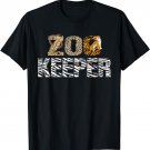 Zookeeper Costume African Animals Zebra Wild Print Savanna T-Shirt