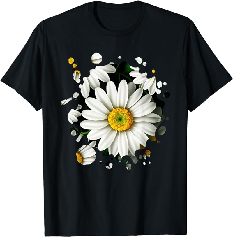 Vintage Daisy Inspired Flower Plant Lover gardening Men Kids T-Shirt
