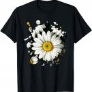 Vintage Daisy Inspired Flower Plant Lover gardening Men Kids T-Shirt
