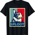 Funny Corgi Meme Sploot Election 2024 Hope Campaign Poster T-Shirt
