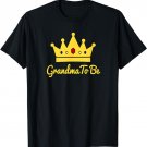Grandma To Be Little Royalty Fun Princess Prince Baby Shower T-Shirt