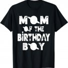 Mom Of The Birthday Astronaut Boy And Girl Space Theme T-Shirt