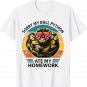 Funny Ball Python Lover Ate My Homework sarcastic quotes Kid T-Shirt