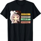 Just a Girl Who Loves Anime and Sketching Cute Tee Girl Gift T-Shirt