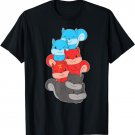 Polyamory Flag Pride Month Lgbtq Poly Squirrel T-Shirt