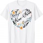 Best Nae-Nae Ever Heart Flower Blessed Grandma Mother's Day T-Shirt