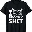 I Love Spooky Shit Skeleton Funny Cute Halloween Men Women T-Shirt