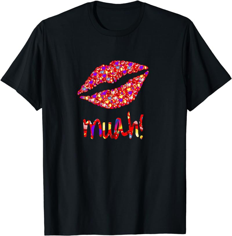 Sexy Kiss, Red Hot Lips Muah! T-Shirt