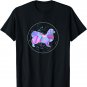 Tibetan Spaniel Art Watercolor Dog Aquarelle T-Shirt