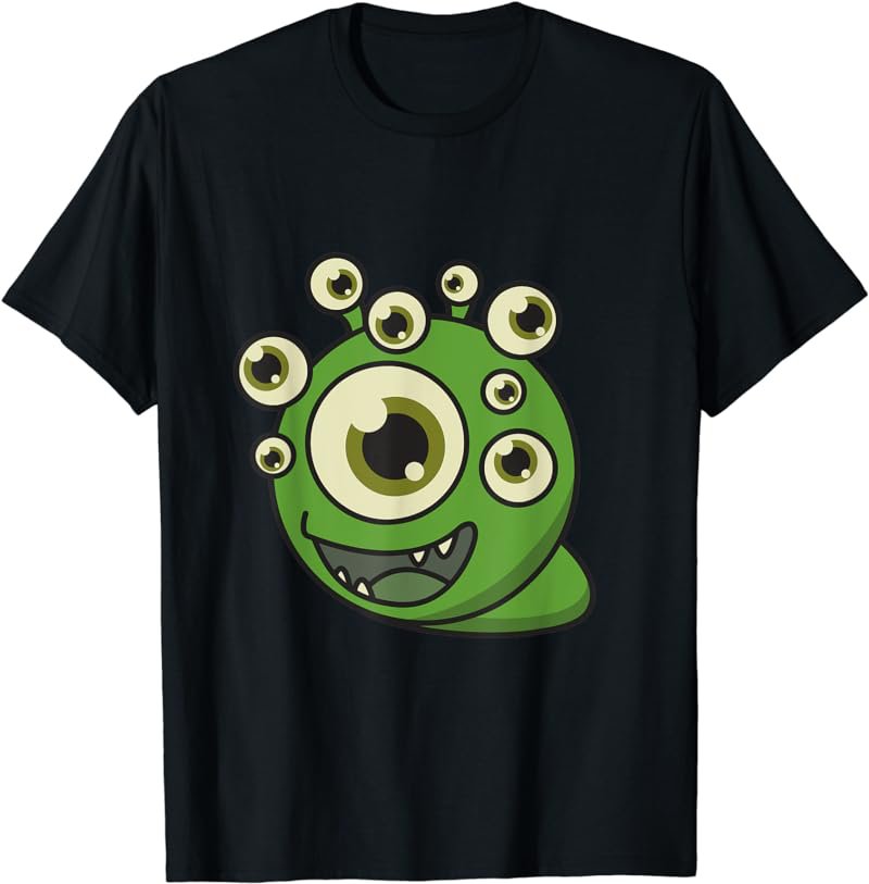 Funny Monster Halloween Outfit Cute Monster Costume T-Shirt