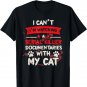 Documentaries Serial Killer Cat Halloween Film Lover T-Shirt