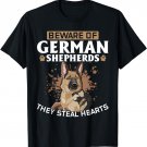 German Shepherd Lover - Beware of German shepherds T-Shirt