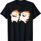 Funny Marshmallow On Fire Smores Cute Camping Food Treat T-Shirt