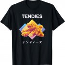 Vaporwave Aesthetic Tendies Chicken Tenders Japanese Kanji T-Shirt
